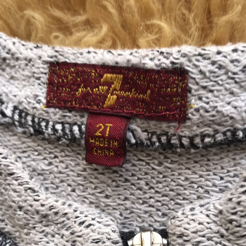 7 For All Mankind Boys Jacket Size 2T - Picture 2 of 9